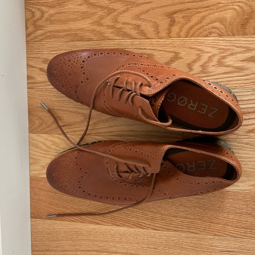 Men's Brown Wingtip Shoes